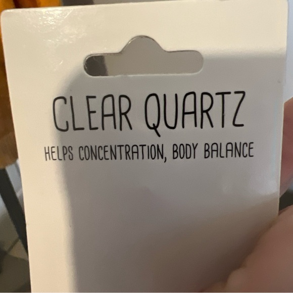 Red Aventurine And Clear Quartz Keychains Lot Of 2 - Picture 8 of 8